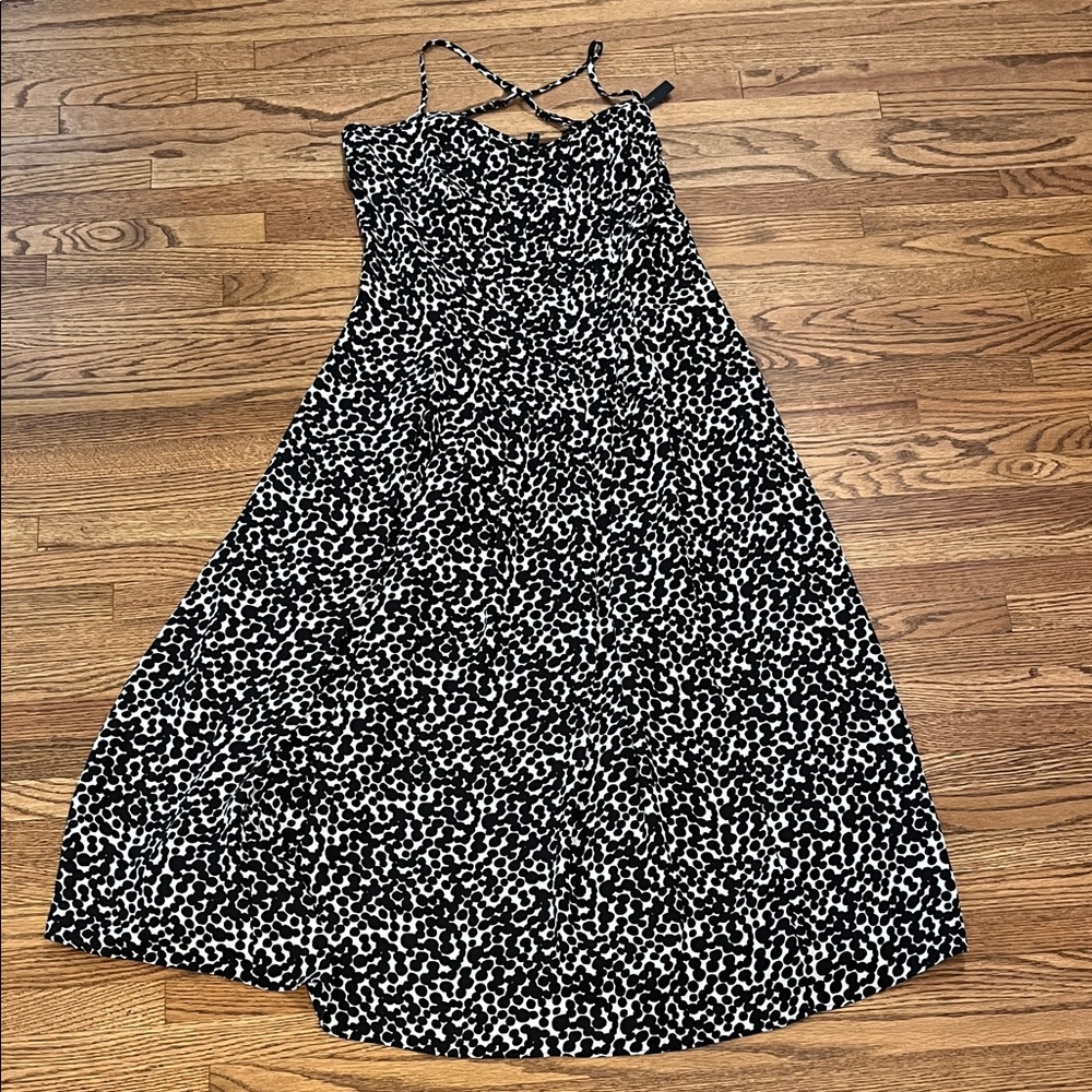 NWT Banana Republic Print Spaghetti Strap Dress